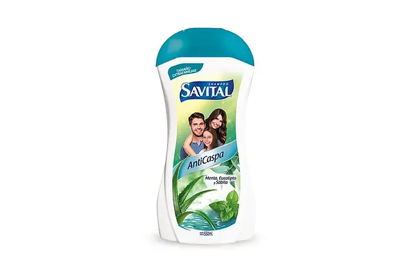 SHAMPO ANTI CASPA EXTR TE SAVITAL*550ML