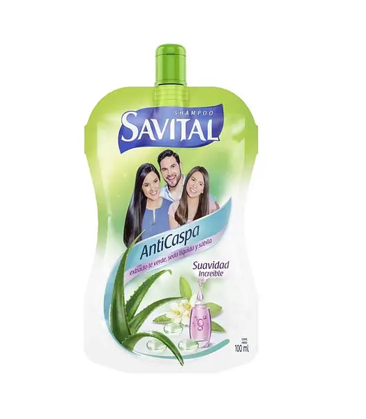 SHAMPOO ANTICASPA SAVITAL *100 ML