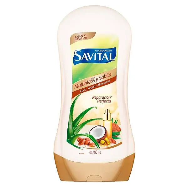 ACONDICIONADOR MULTIOLEOS SAVITAL*490ML