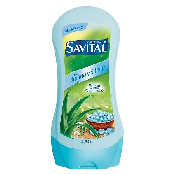 ACONDICIONADOR BIOTINA SAVITAL*490ML