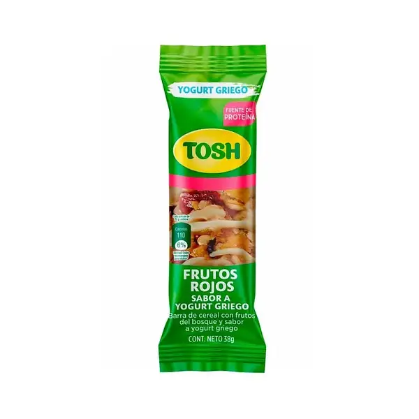 CEREAL BARRA GRIEGO TOSH *38GR