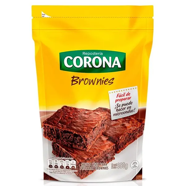 HARINA BROWNIS CORONA*350GR