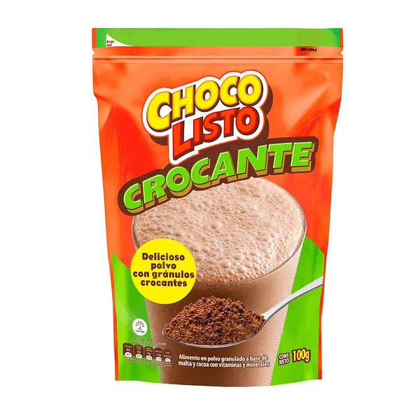 BEBIDA INSTANTANEA CROCANTE CHOCOLISTO*100G