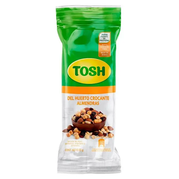 SNACK ALMENDRAS TOSH *35 GR
