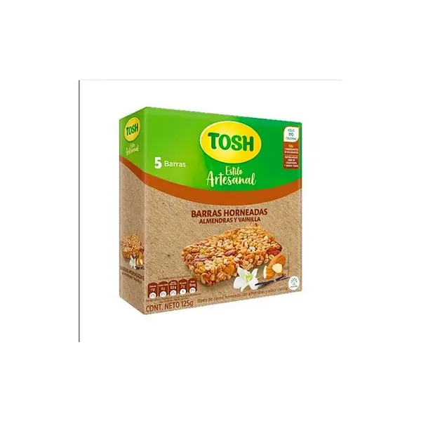 CEREAL BARRA ALMENDRAS TOHS*5U
