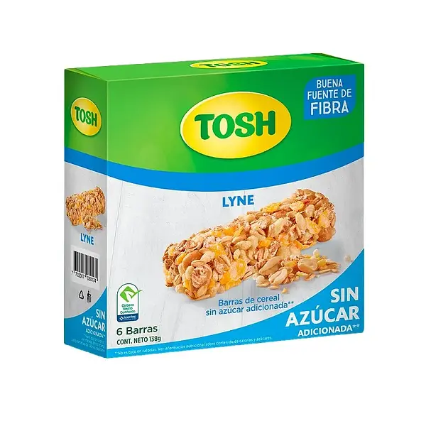 CEREAL BARRA LYNE TOSH *138GR*6U