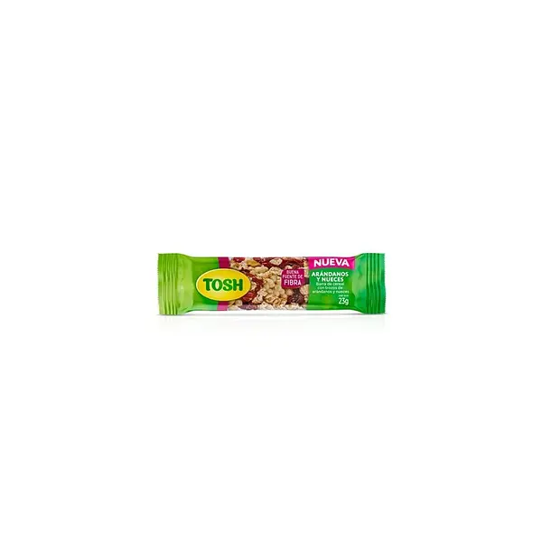 CEREAL BARRA ARANDANOS TOSH *23GR