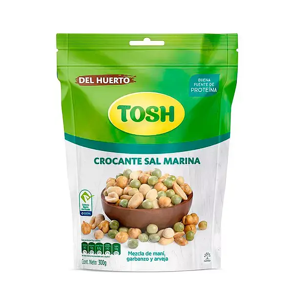 SNACK CROCANTE SAL MARINA TOSH *300 GR