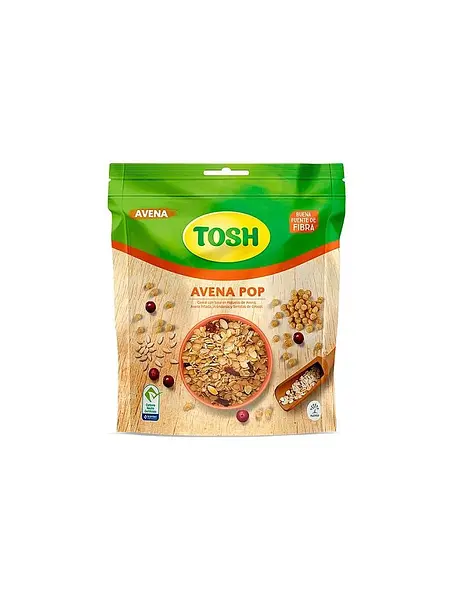 GRANOLA AVENA POP TOSH*300G