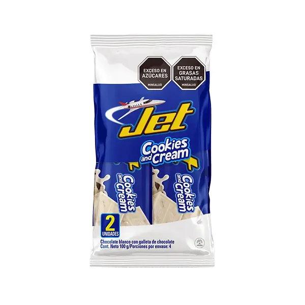 CHOCOLATINA COOKIES AND CREAM JET*2U*100G
