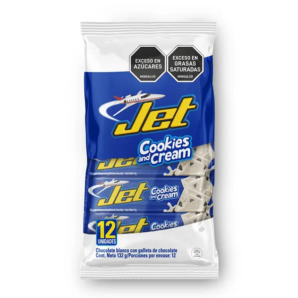 CHOCOLATINA COOKIES JET * 12