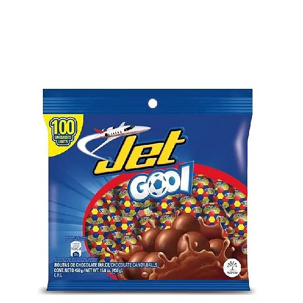 CHOCOLATINA GOOL JET*100U