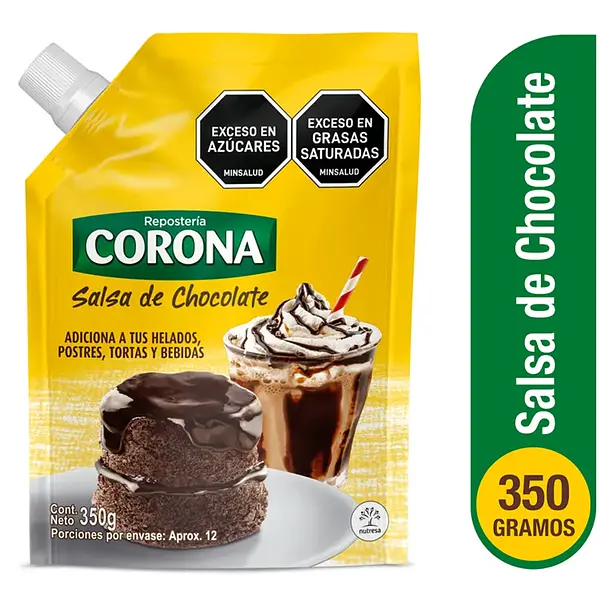 SALSA CHOCOLATE CORONA*350G