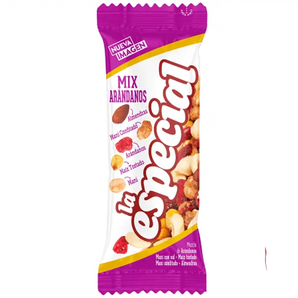 SNACK MANI ALMENDR LA ESPECIAL *45GR