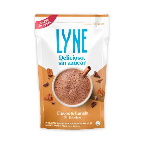 CHOCOLATE POLVO CLAVOS Y CANELA CHOCO LYINE*200G