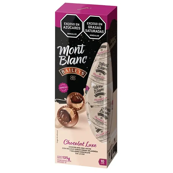 CHOCOLATINA BOMBON BEILEYS MONTBLANC*135G