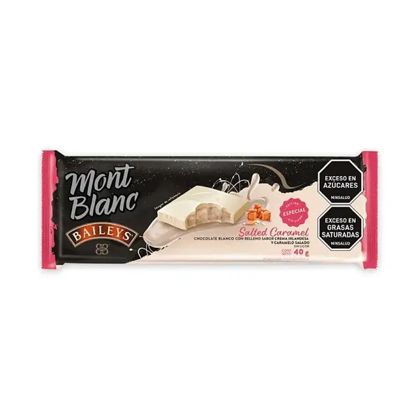CHOCOLATINA BAILEYS CARAMEL MONTBLANC* 40G