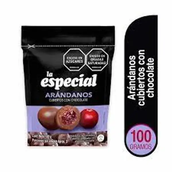 SNACK ARANDANOS/CHOCO LA ESPECIAL*100GR