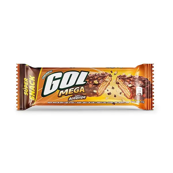 CHOCOLATINA AREQUIPE GOOL MEGA*46UND
