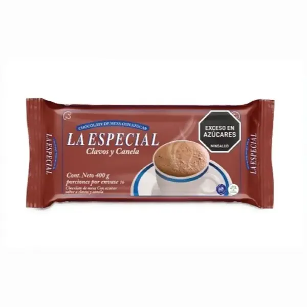 CHOCOLATE MESA CLAVOS&CANELA LA ESPECIAL *400G