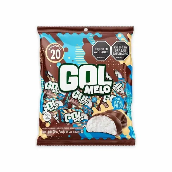 CHOCOLATINA VAINILLA/CHOCOLATE GOL*20U