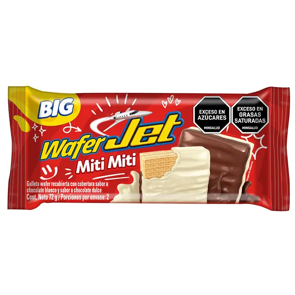 GALLETA MITI MITI WAFER JET*72G
