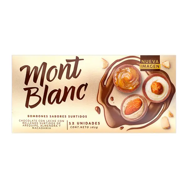 CHOCOLATINA BOMBON MONTBLANC *12U