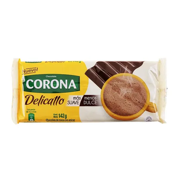 CHOCOLATE MESA DELICATTO CORONA*142G