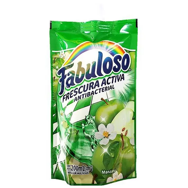 LIMPIAPISOS MANZANA FABULOSO*200ML