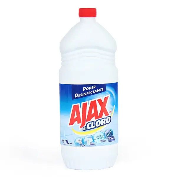 DESINFECTANTE BICLORO AJAX*1LT