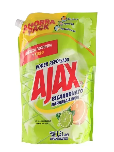 LIMPIAPISOS BICARBONATO AJAX *1.5L