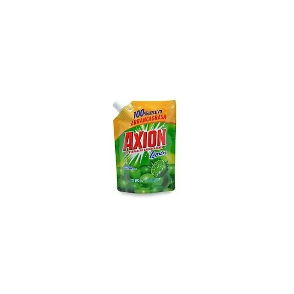 JABON LIQUIDO LOZA LIMON AXION *180ML