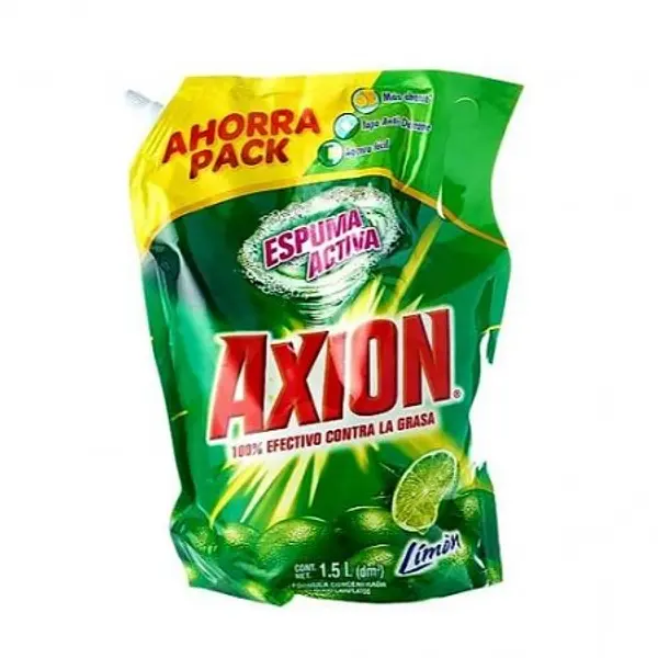 JABON LIQUIDO LOZA LIMON AXION *1.5LT
