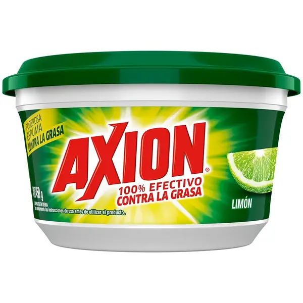 JABON CREMA LOZA PLASTICO AXION*450GR