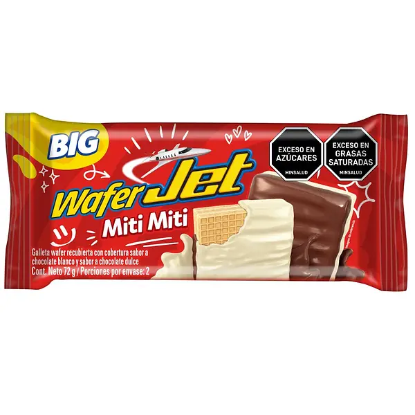GALLETA CUBIERTA MITI MI WAFER NOEL*72GR
