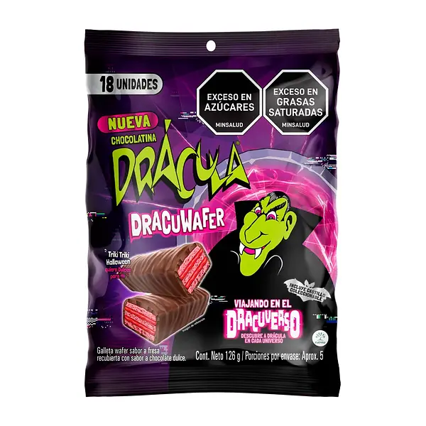 CHOCOLATINA DRACULA*18U