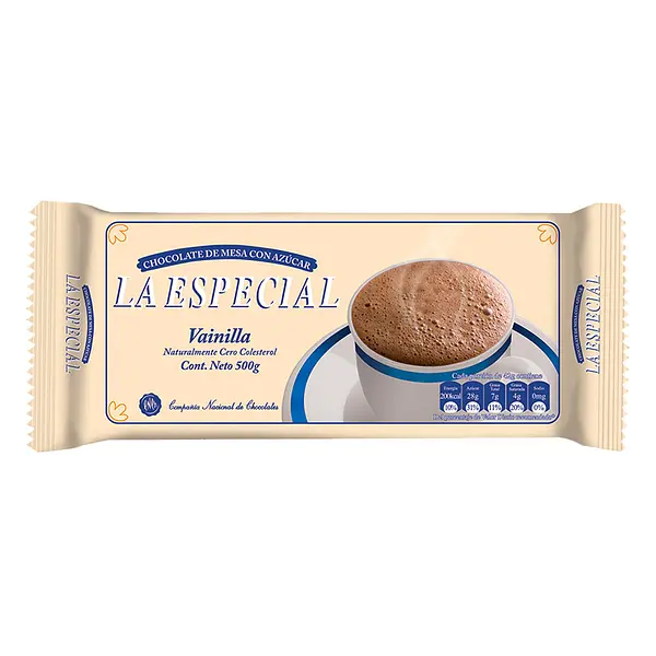 CHOCOLATE MESA VAINILLA LA ESPECIAL*500G