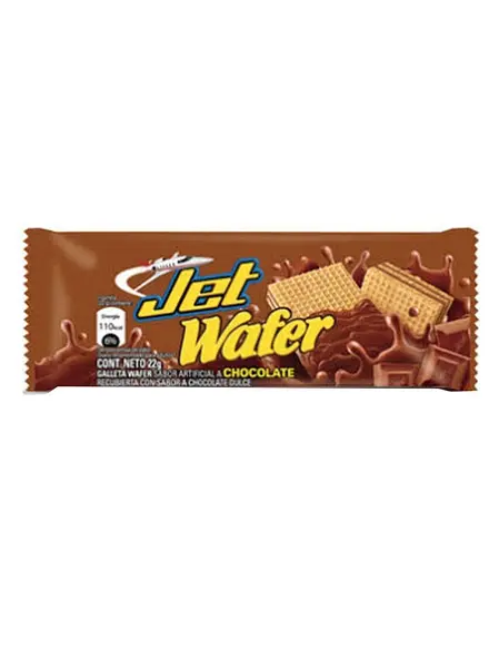 GALLETA CHOCOLATE WAFER JET*22GR