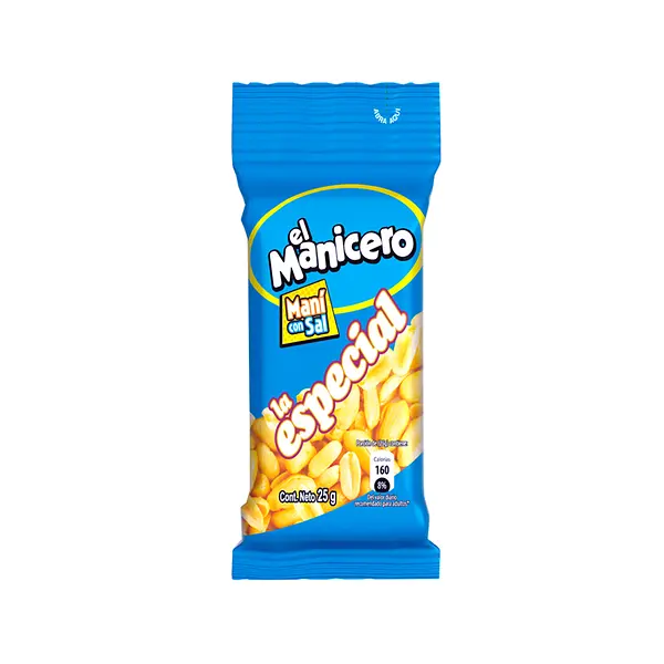 SNACK MANI MANICERO LA ESPECIAL *25GR