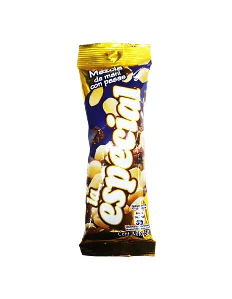 SNACK MANI PASAS LA ESPECIAL *50GR
