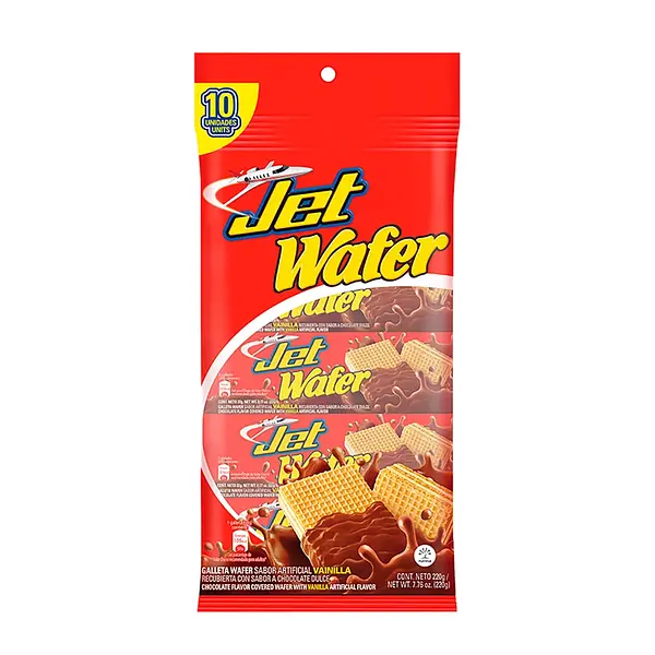 GALLETA RECUBIERTA WAFER JET *10