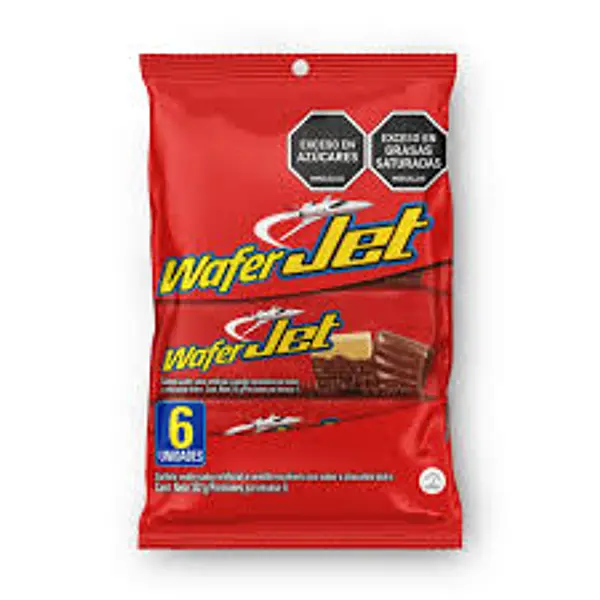 CHOCOLATINA GALLETA SURTIDA WAFERJET *6U