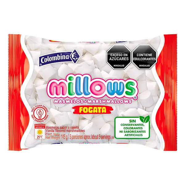MASMELO FOGATA MILLOWS*145GR