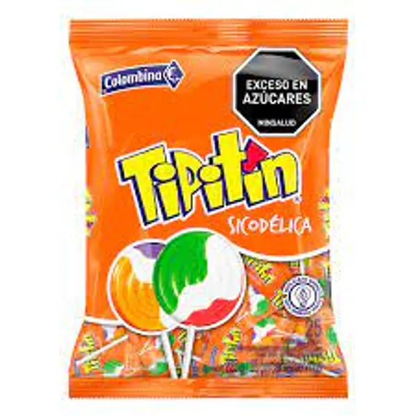 CARAMELO CHUPETA SICODELICA COLOMBINA*25U