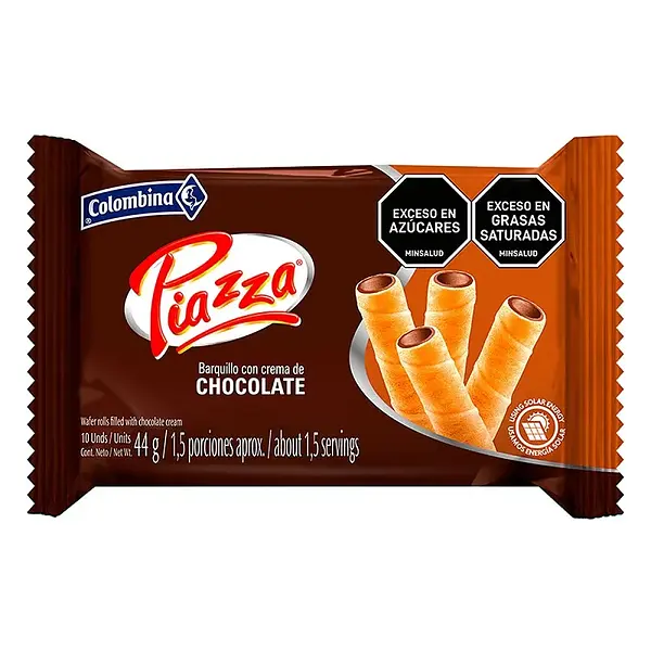 GALLETA CHOCOLATE PIAZZA*44GR