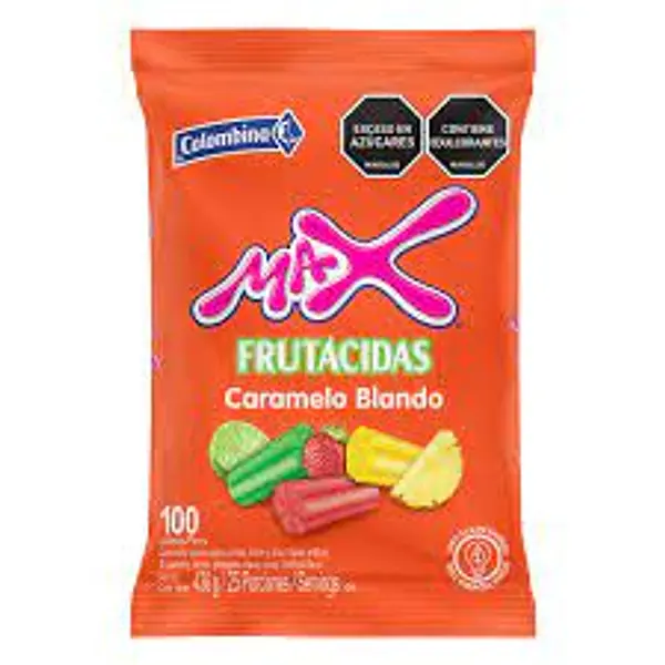 CARAMELO MAX FRUTACIDAS *100U