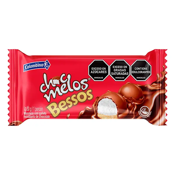 CHOCMELOS BESOS COLOMBINA*30G