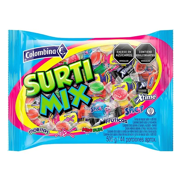 CARAMELO SURTI MIX COLOMBINA *500 GR