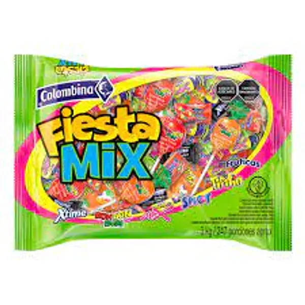 CARAMELO FIESTA MIX COLOMBINA *450U