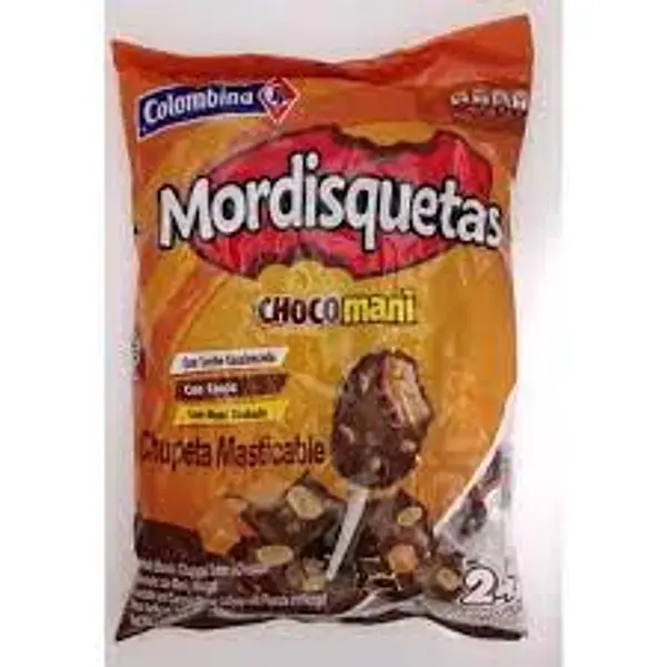 CARAMELO CHUPETA MORDISQUETA MANI COLOMBINA*24U